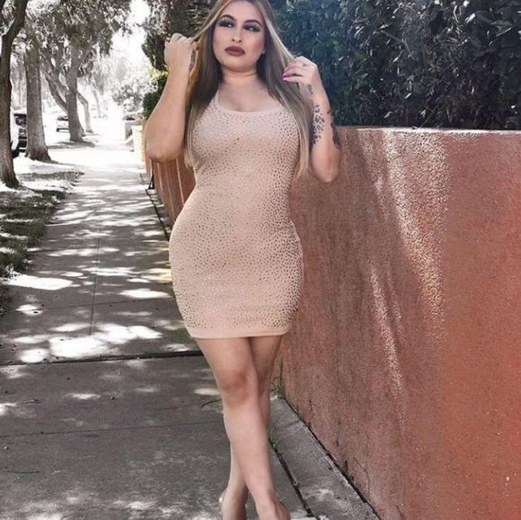 Rhinestone Dress - Picture 1 of 7